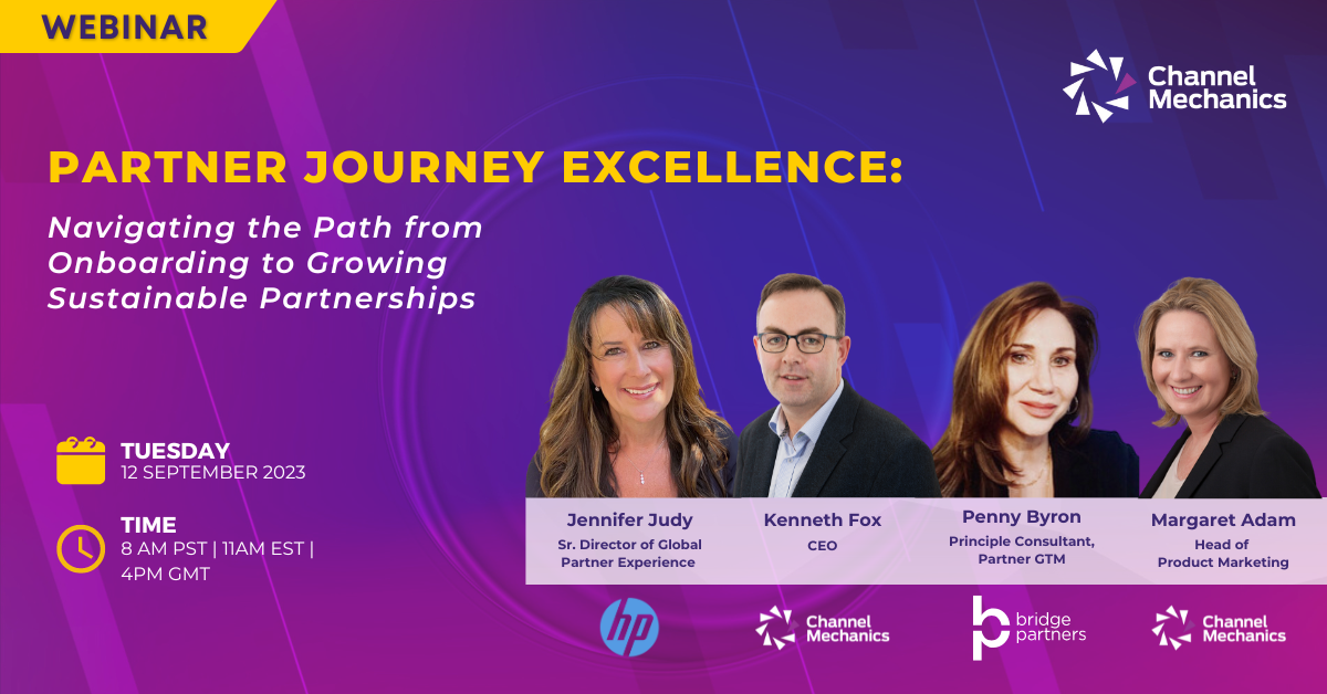 Live Webinar | Partner Journey Excellence: Navigating the Path from Onboarding to Growing Sustainable Partnerships